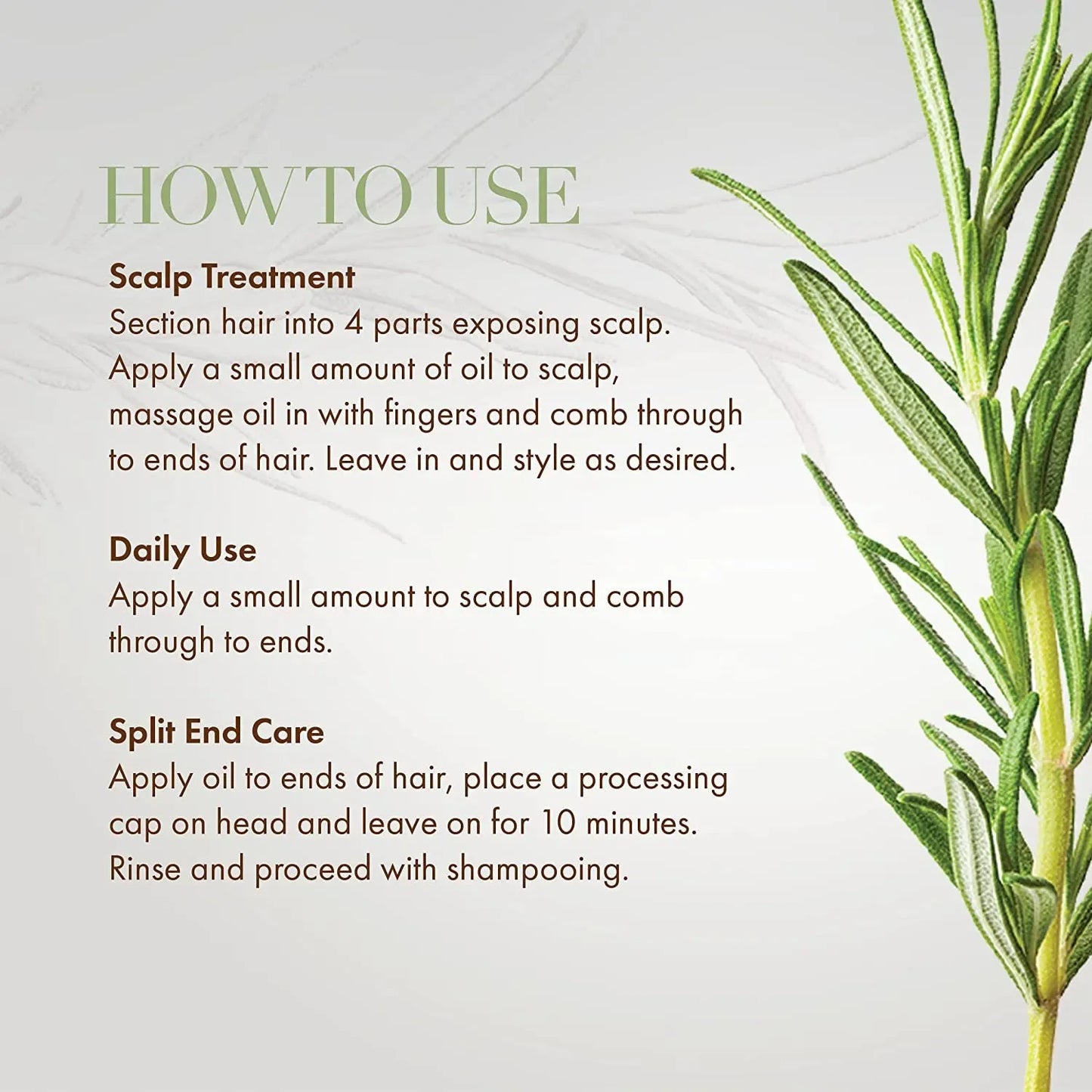 Rosemary Hair Growth Oil